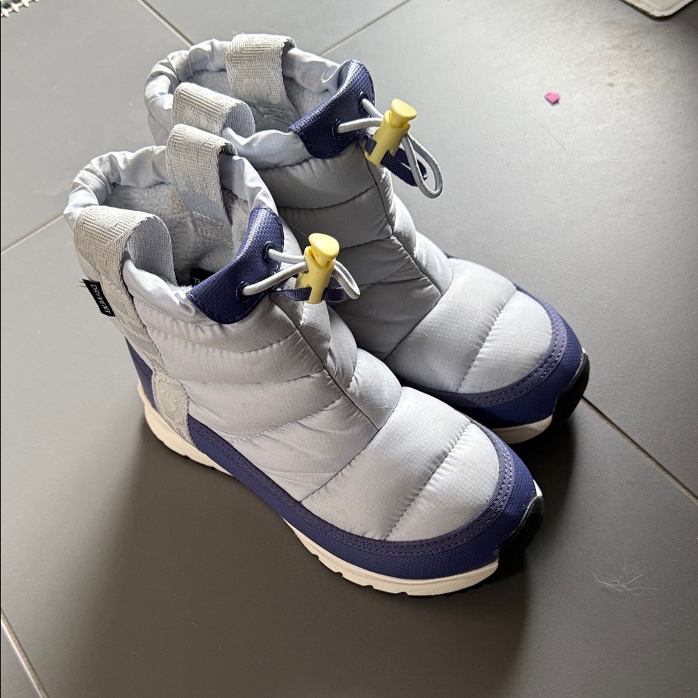 The North Face Kids Snow Boots - Gray and Blue
